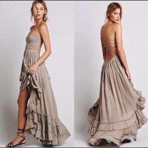 Free People boho maxi dress